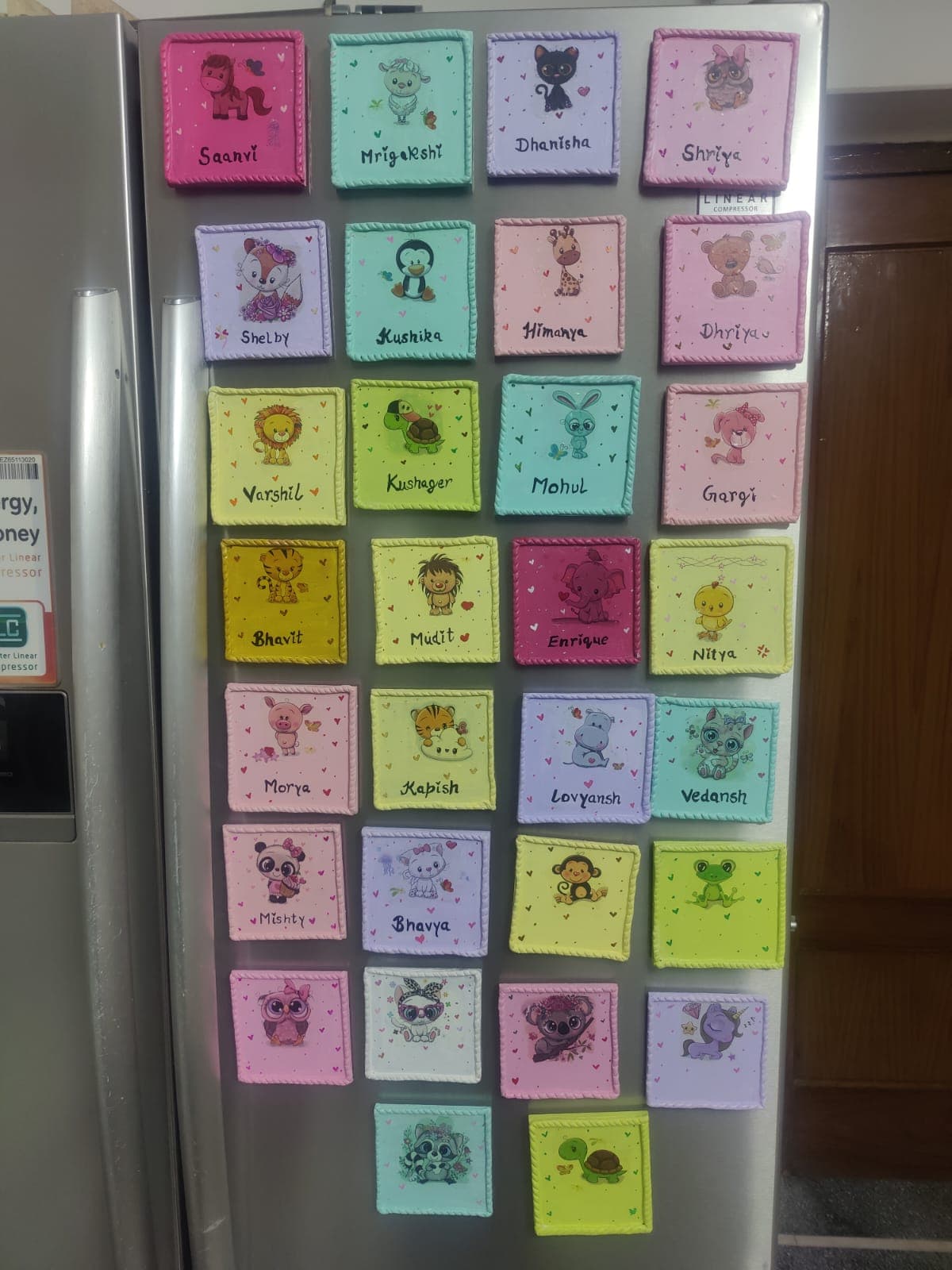 Mini Animal Magnets Set